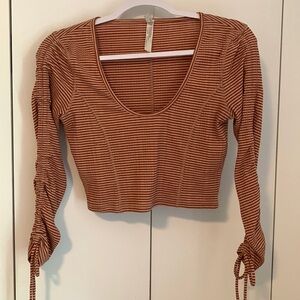 Intimately FP striped crop top